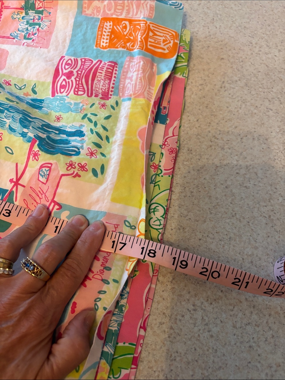 Lilly Pulitzer Bright Tropical Print Skirts - Pink & Multi size 4 - Picture 9 of 9